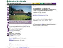 Tablet Screenshot of bayviewseascouts.com